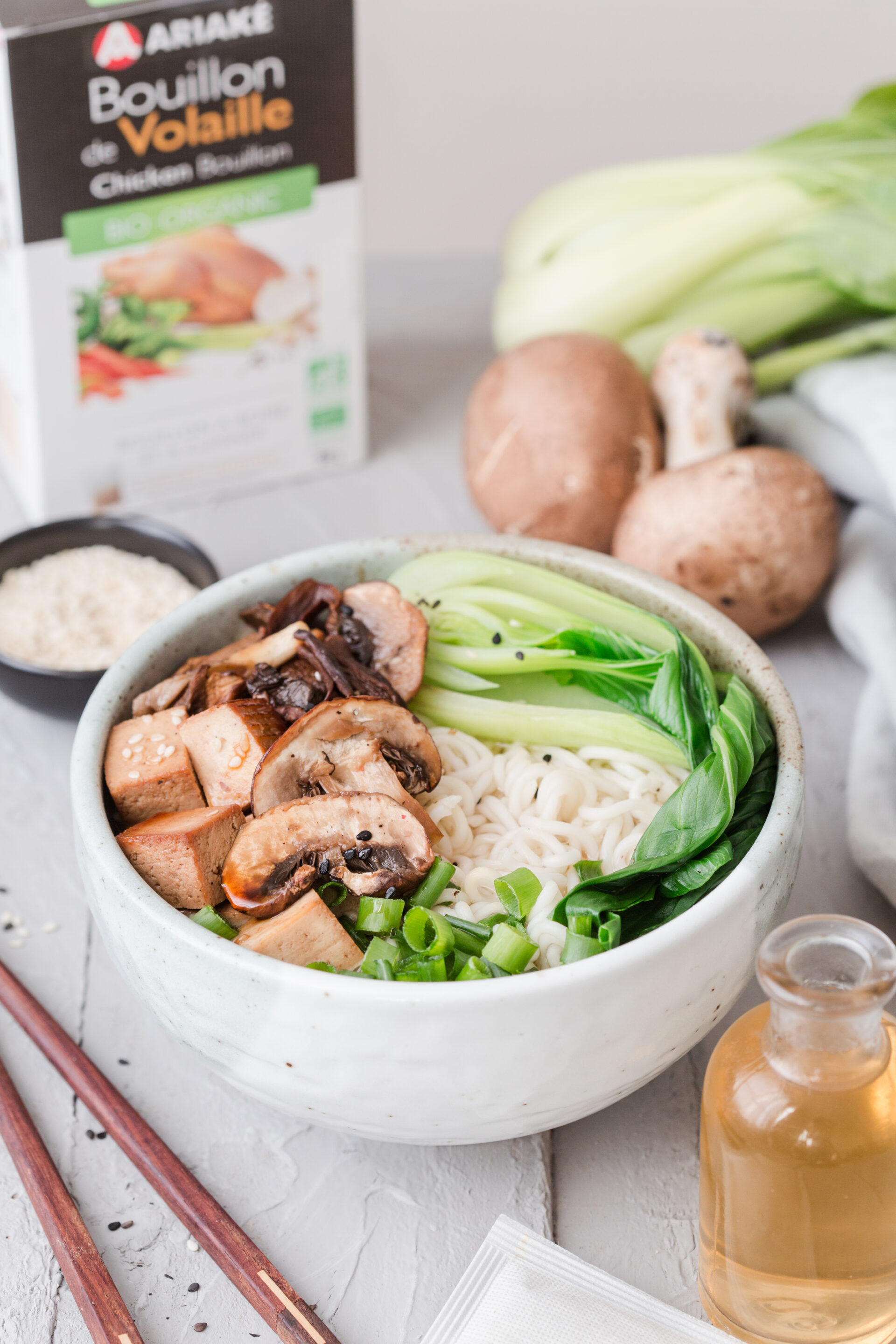 Ramen au tofu mariné Ariaké